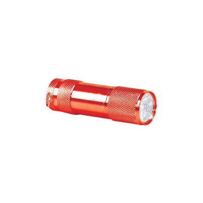 9 Led - El Feneri - Kırmızı