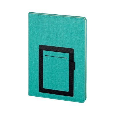 15 x 21 Termo Deri Defter (Ivory Kağıt) - Turkuaz