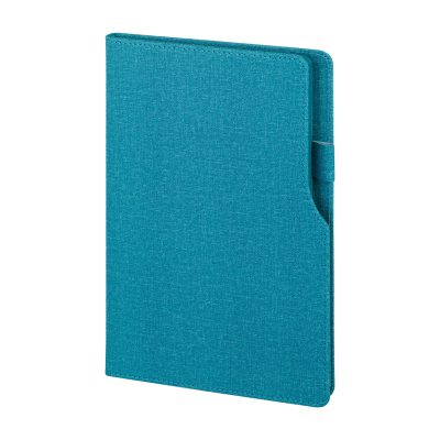 15 x 21 Termo Deri Defter (Ivory Kağıt) - Turkuaz