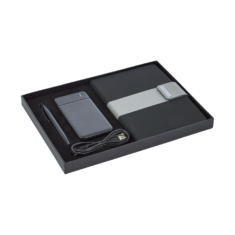 Defter & Kalem & Powerbank Set