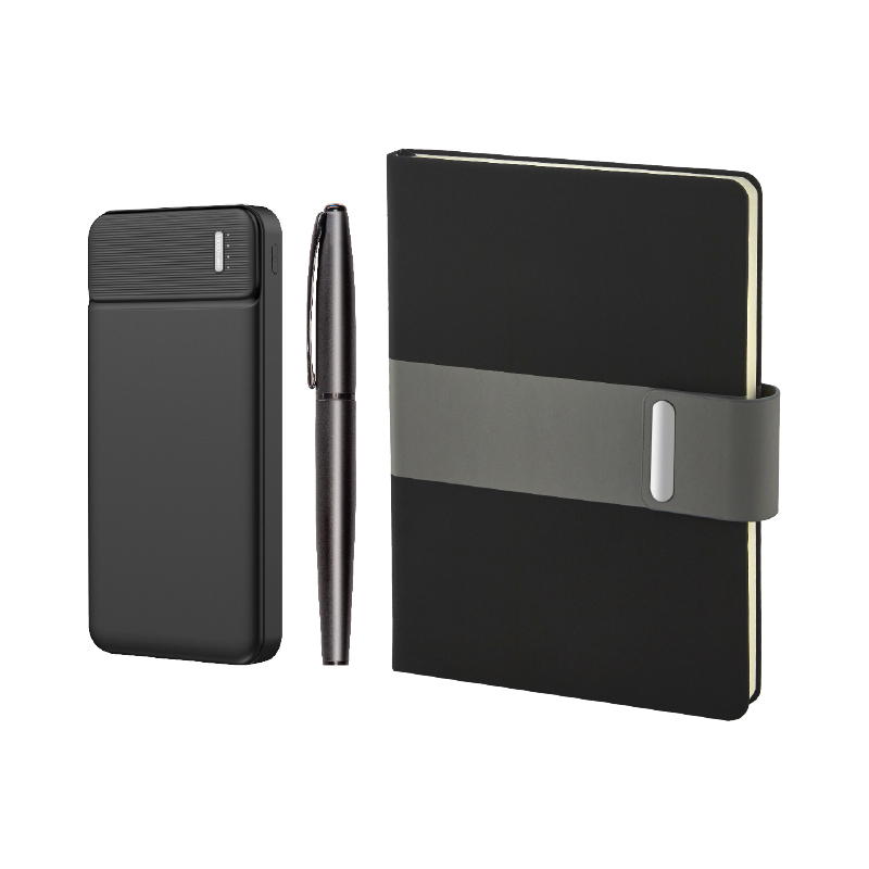 Defter & Kalem & Powerbank Set