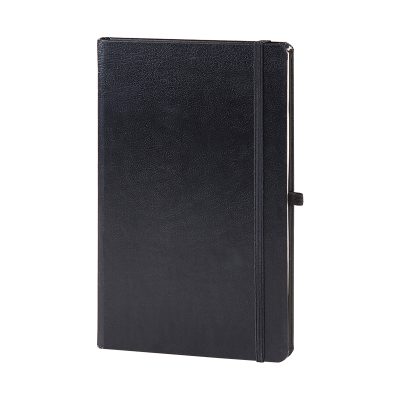 13 x 21 Cilt Bezi Defter (Holmen Kitap Kağıdı) - Siyah