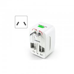 S-link SLX-WTA03 Beyaz Universal Seyahat Adaptoru