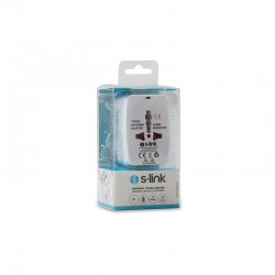 S-link SLX-WTA03 Beyaz Universal Seyahat Adaptoru