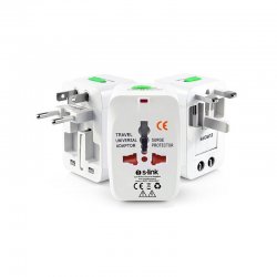 Promosyon S-link SLX-WTA03 Beyaz Universal Seyahat Adaptoru Resmi