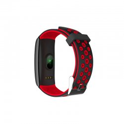 Promotion Everest Ever Fit W49 Android/IOS Smart Watch Kalp Atışı Sensörlü Kırmızı/Siyah Akıllı Bileklik & Saat