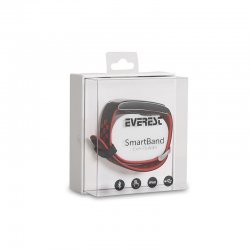 Everest Ever Fit W49 Android/IOS Smart Watch Kalp Atışı Sensörlü Kırmızı/Siyah Akıllı Bileklik & Saat
