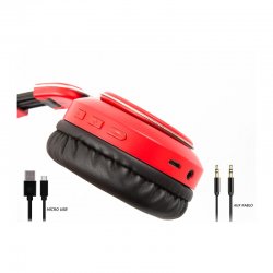 Snopy SN-34BT COSY Kırmızı Mobil Telefon Uyumlu Bluetooth Kablosuz Mikrofonlu Kulaklık