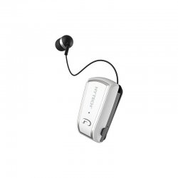 Hytech HY-XBK80 Mobil Telefon Uyumlu Makaralı Beyaz Bluetooth Kulaklık