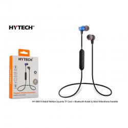 Promosyon Hytech HY-XBK75 Mobil Telefon Uyumlu TF Card + Bluetooth Kulalk İçi Mavi Mikrofonlu Kulaklık Resmi