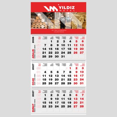 Promosyon Jumbo Gemici Takvim