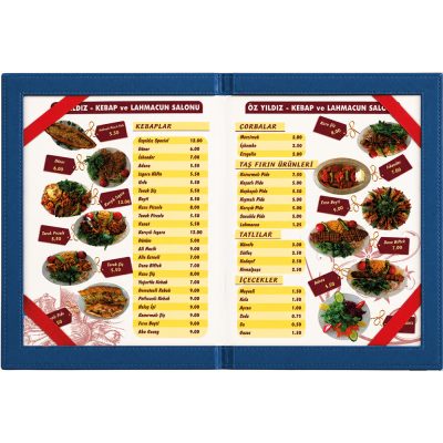 Promosyon Sertifika ve Menü Kabı