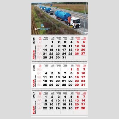 Promosyon Jumbo Sıvama Gemici Takvim