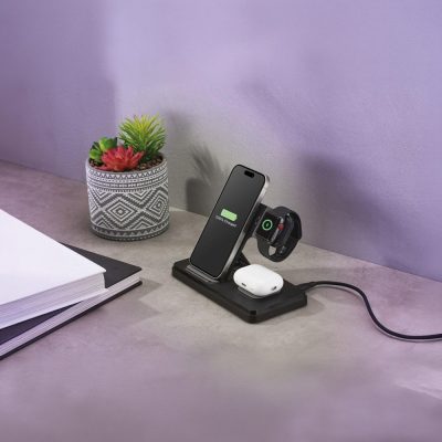 Promosyon Wireless 3lü Şarj İstasyonu