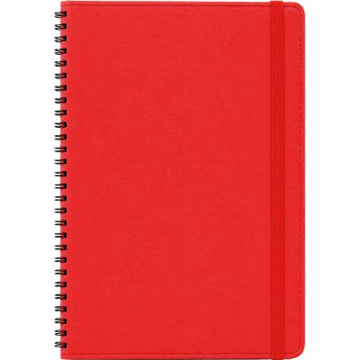 Gizli Spiralli Defter - Kırmızı