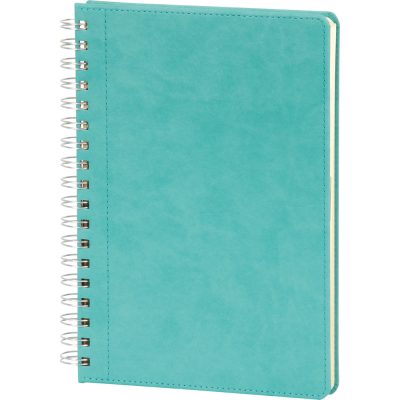 Spiralli Tarihsiz Defter - Turkuaz