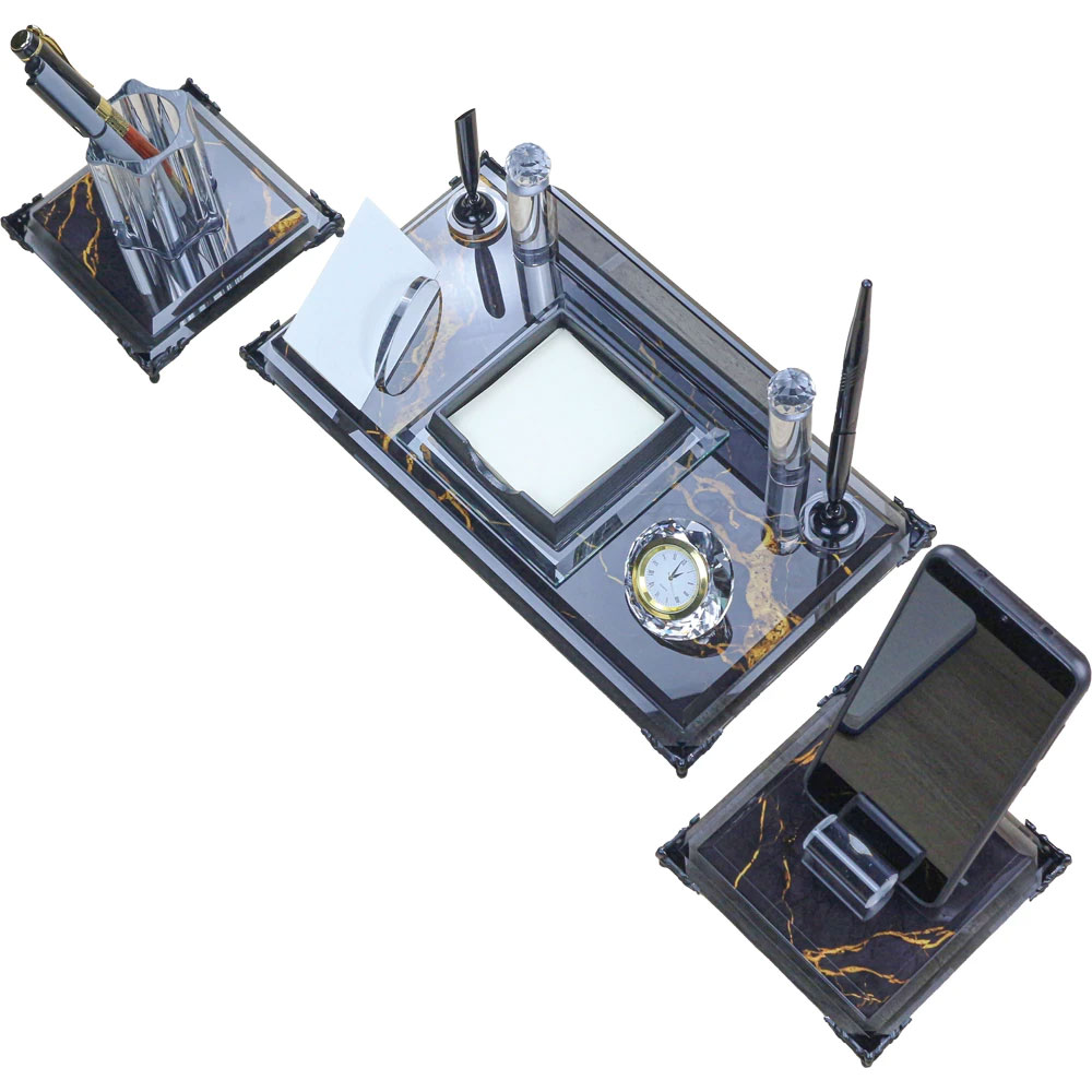 3lü Kristal Masa Seti