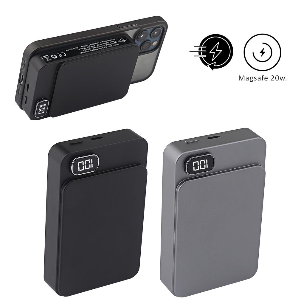 Promosyon Powerbank 10000 mAh ( Metal Kasa & Magsafe )