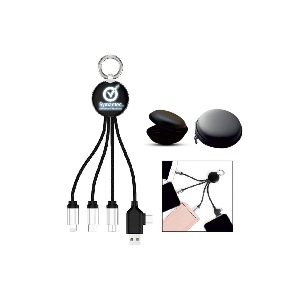 Promosyon Çoklu Şarj Kablosu ( Eva Kutulu )