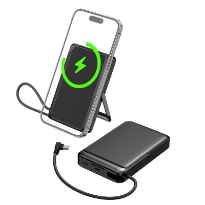 Powerbank 10000 mAh ( Işıklı Magsafe &amp; 22.5w Hızlı Şarj  )