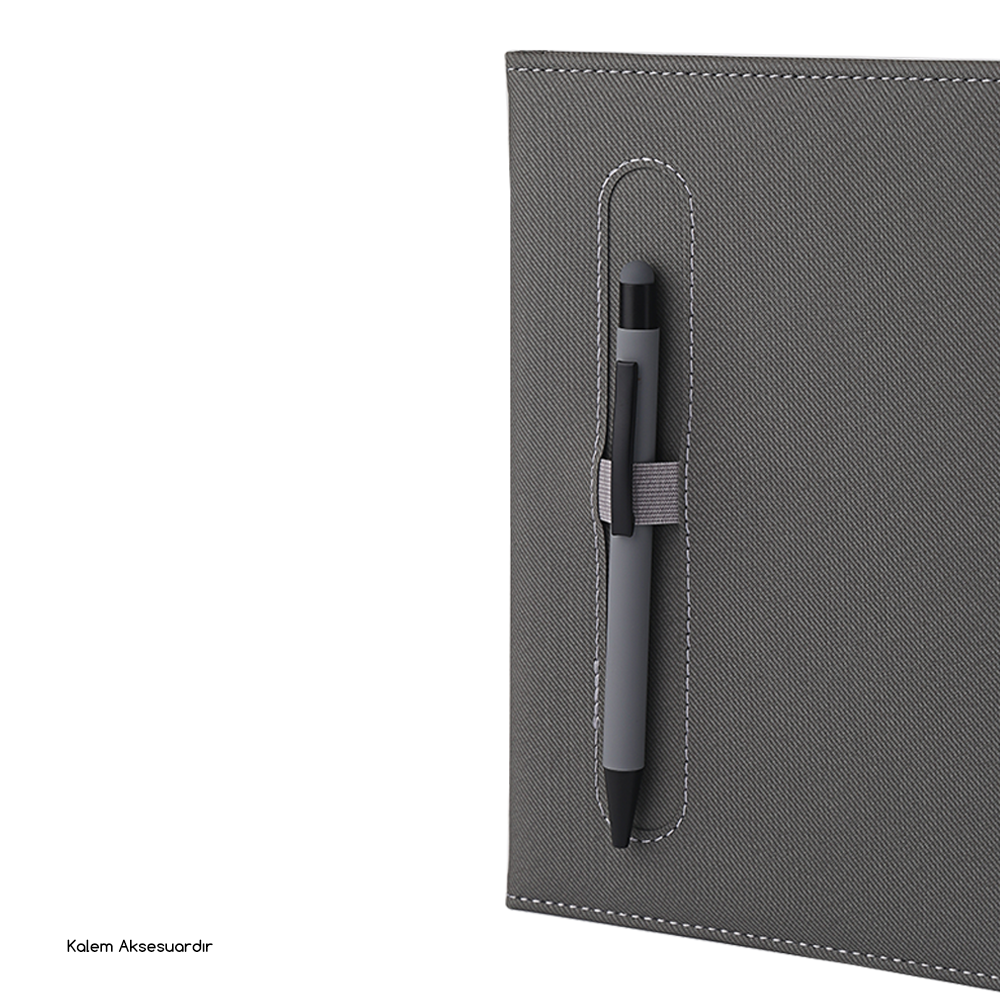 Termo Deri Kapak Tarihsiz Defter ( 15 x 21 cm )