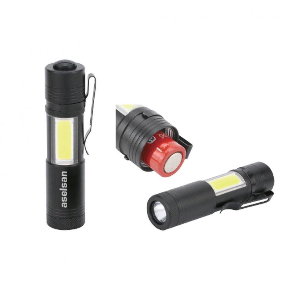 Promosyon XPE + COB Led El Feneri Resmi