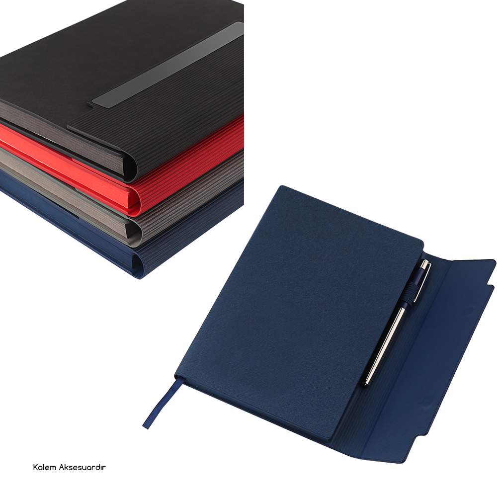 Termo Deri Kapak Tarihsiz Defter ( 14.5 x 21 cm )