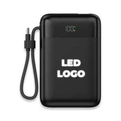 Promosyon 15W Magsafe Işıklı Logo Powerbank 10000 mAh