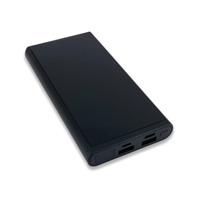 Renkli Işıklı Logo Magsafe 10000 mAh - Siyah