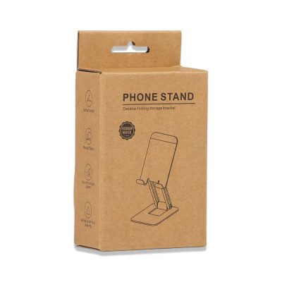 Metal Telefon Tutucu - Siyah