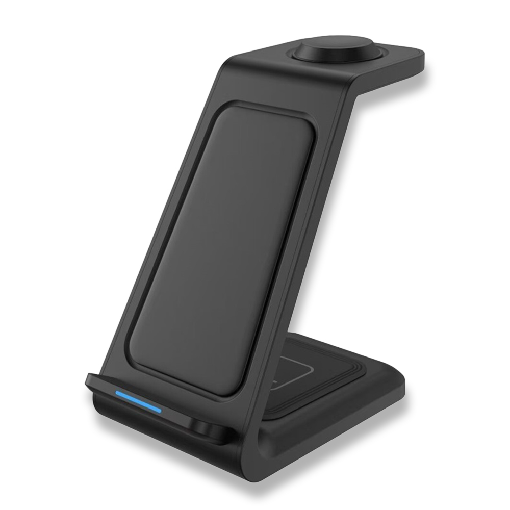 Promosyon Kablosuz Şarj Standı (Telefon, Saat, Kulaklık)