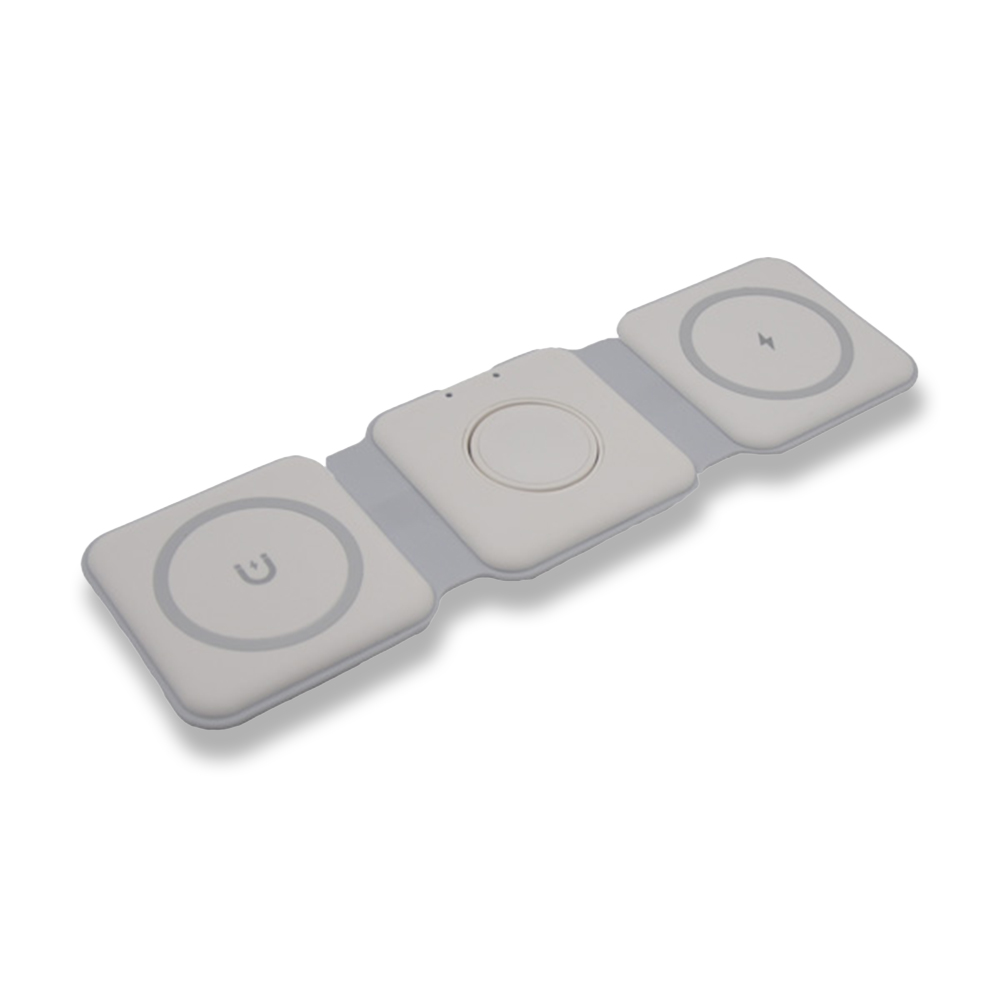 Kablosuz Şarj Standı (Telefon, Saat, Kulaklık)