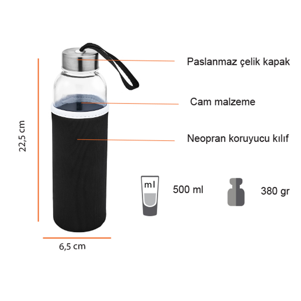 Cam Matara 500 ml