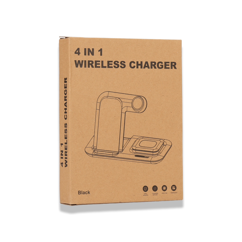 Kablosuz Şarj Standı (Telefon, Saat, Kulaklık)