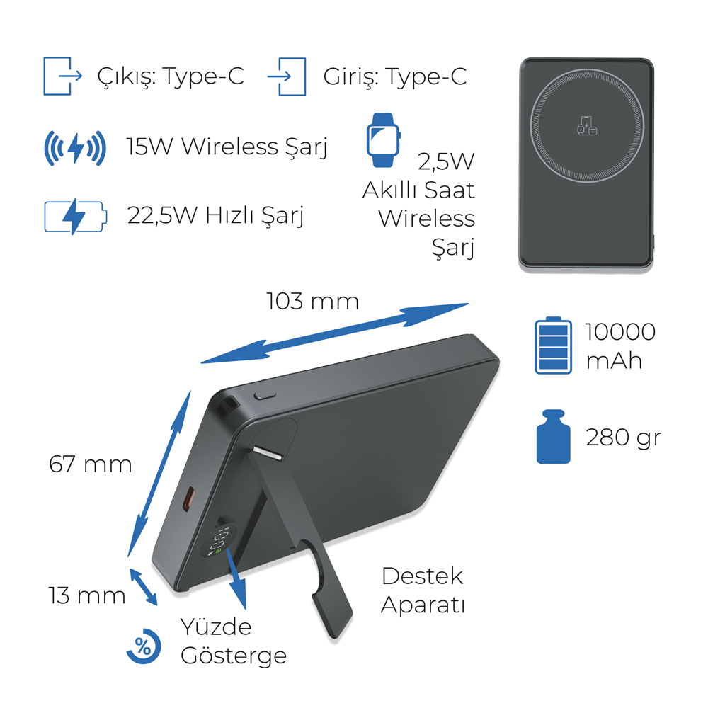Magsafe Powerbank 10000 mAh