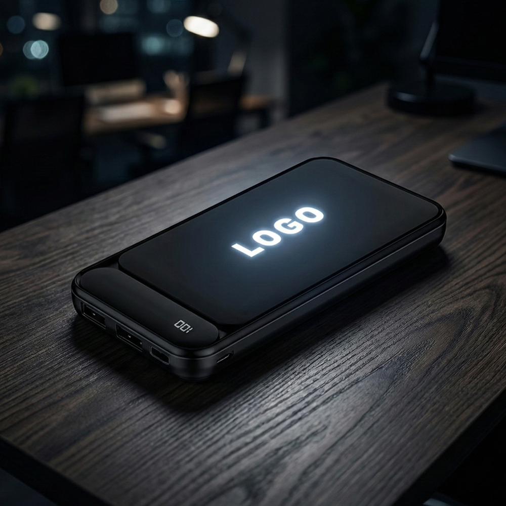 Işıklı Logo Powerbank 10000 mAh