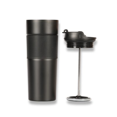 Frenchpress Termos Bardak 500 ml - Siyah