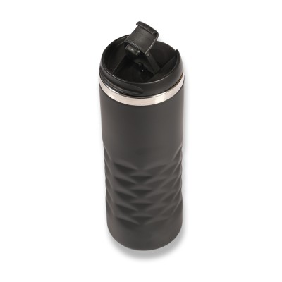 Termos Tipi Çelik Bardak 400 ml - Siyah