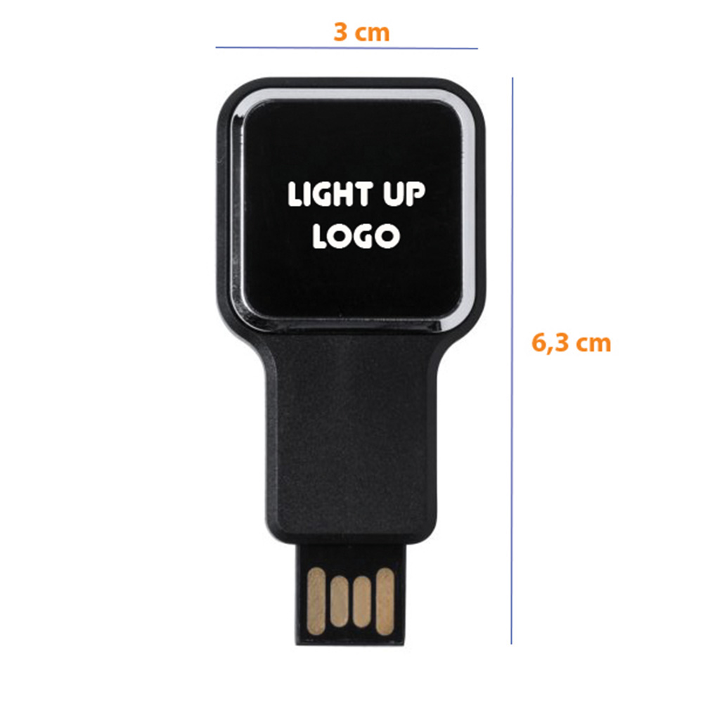 Işıklı Logo Usb Bellek 64 GB
