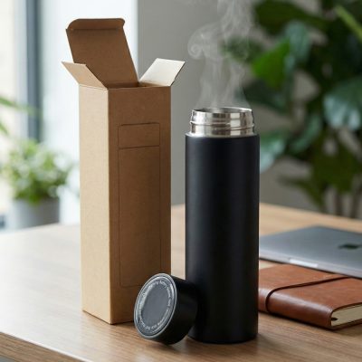 Dereceli Termos 450 ml - Siyah
