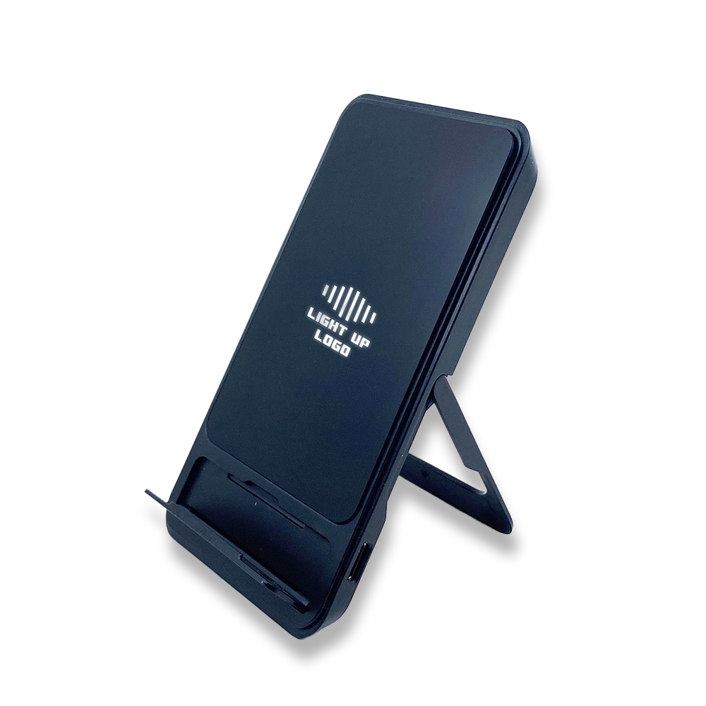 Promosyon Işıklı Logo Kablosuz Şarj Aleti