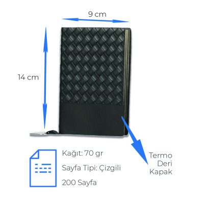 Küçük Defter - Siyah