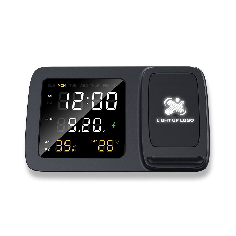 Promosyon Işıklı Logo Kablosuz Şarj Standı