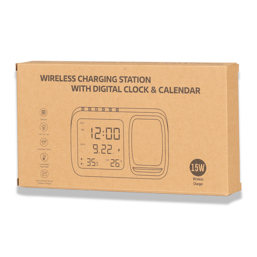 Işıklı Logo Kablosuz Şarj Standı