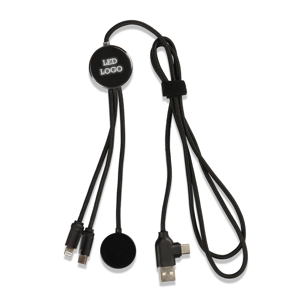 Promosyon Işıklı Logo Şarj Kablosu