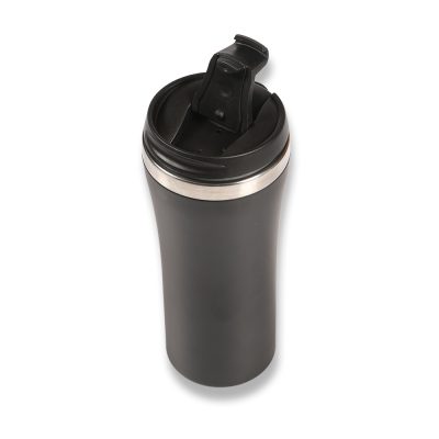 Termos Tipi Çelik Bardak 450 ml - Siyah