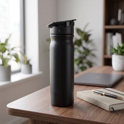 Çelik Matara 500 ml - Siyah