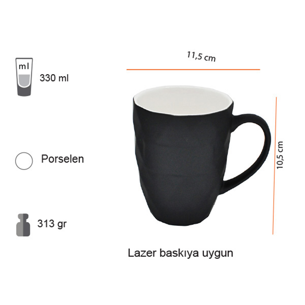 Diamond Porselen Bardak