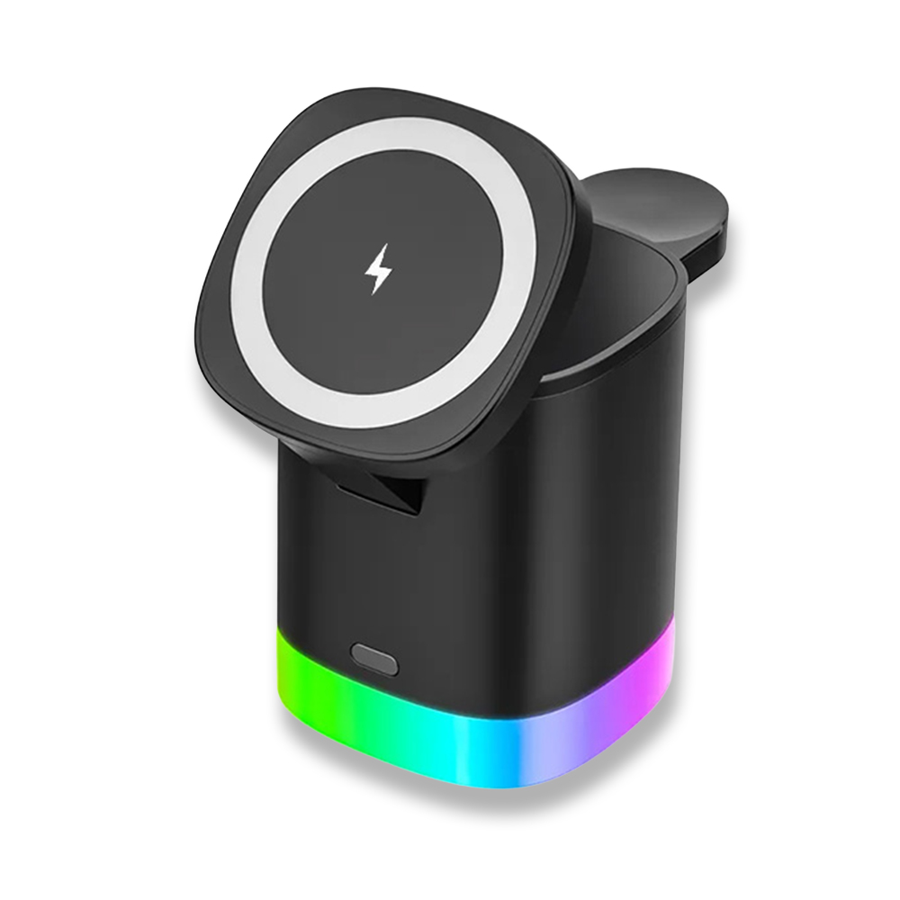 Promosyon Kablosuz Şarj Standı (Telefon, Saat, Kulaklık)