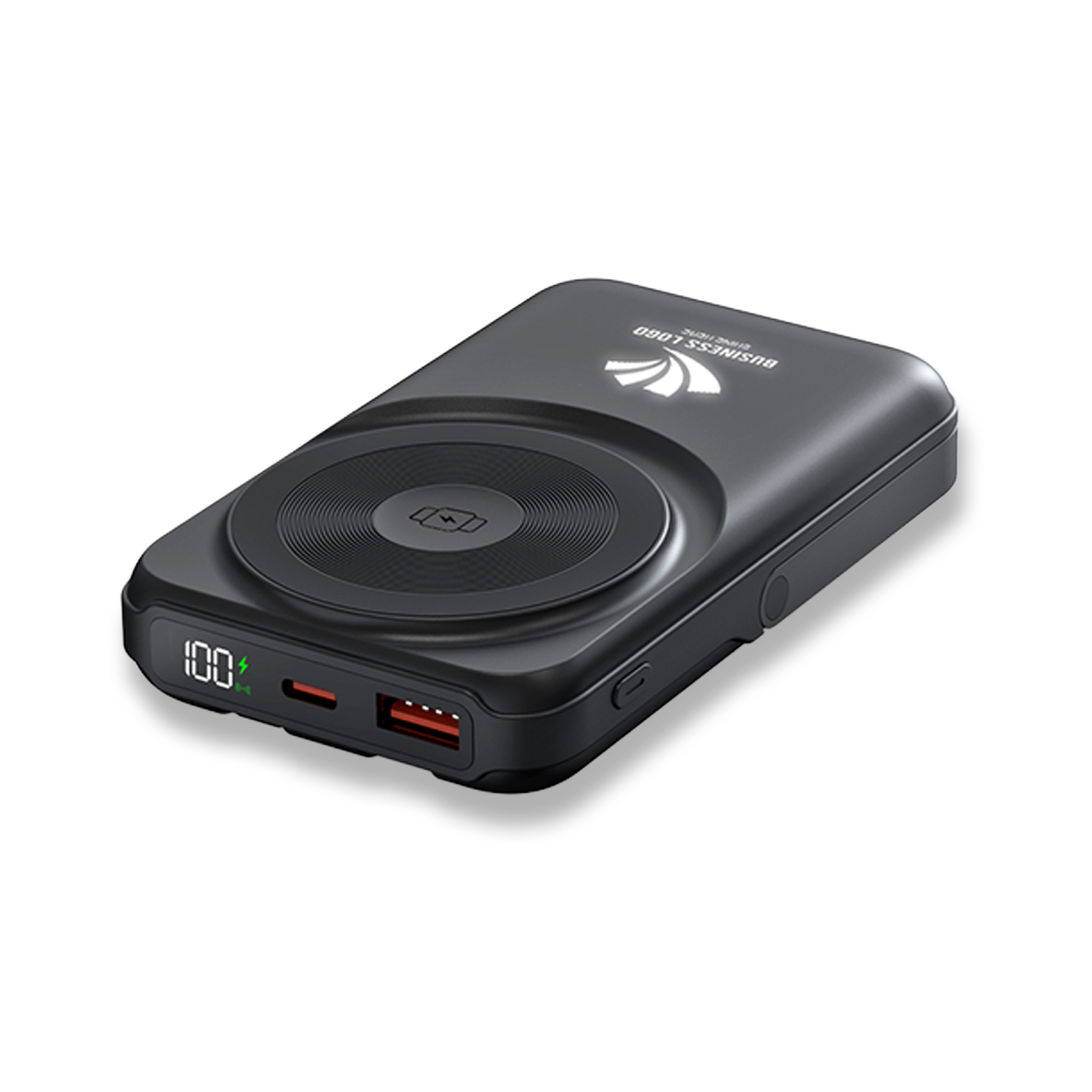 Işıklı Logo Hızlı Wireless Şarj Magsafe 10000 mAh